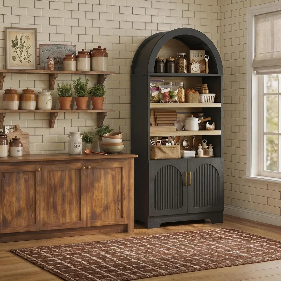 71 Tall Arched Kitchen Pantry  - Storage ulasan dan harga
