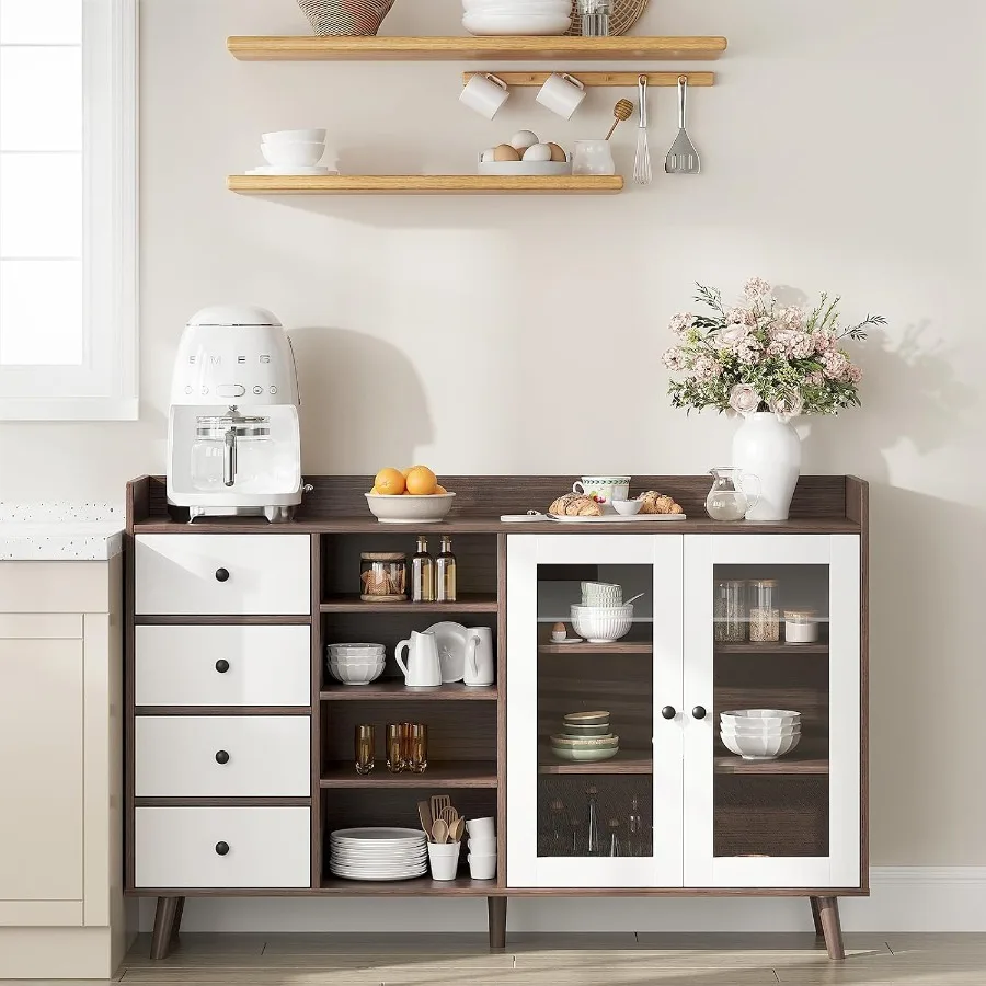 55 Glass Door Sideboard for Li - Storage ulasan dan harga