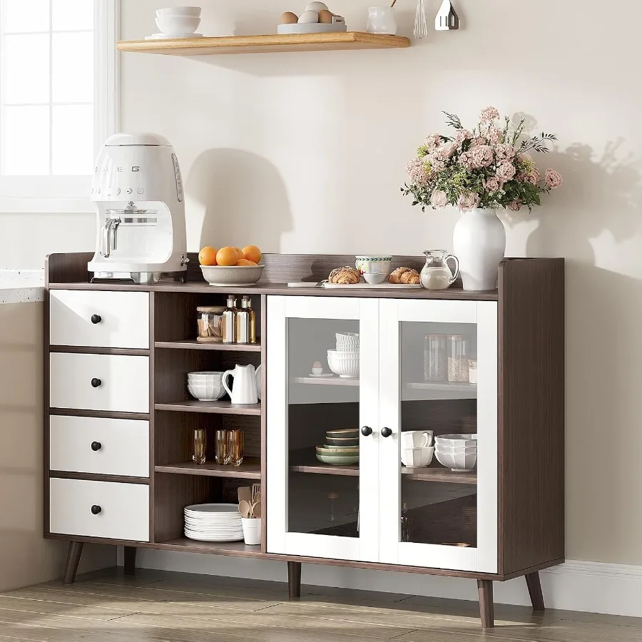 55 Glass Door Sideboard for Li - Storage ulasan dan harga
