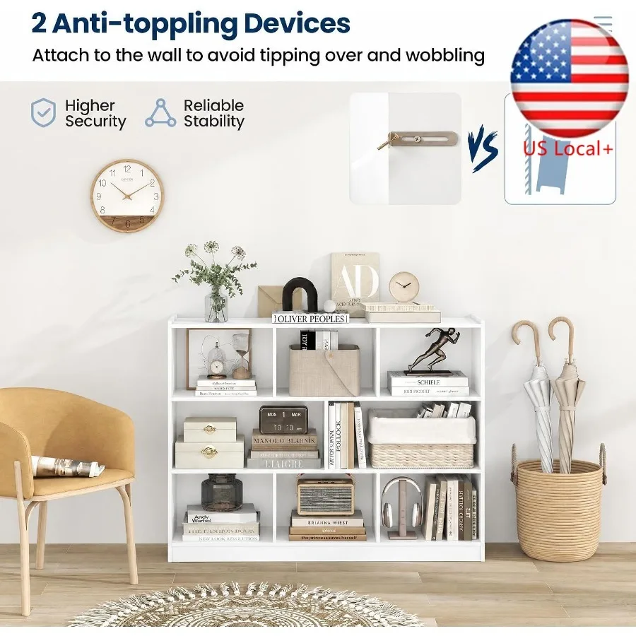8-Cube Bookcase for living roo - Storage ulasan dan harga