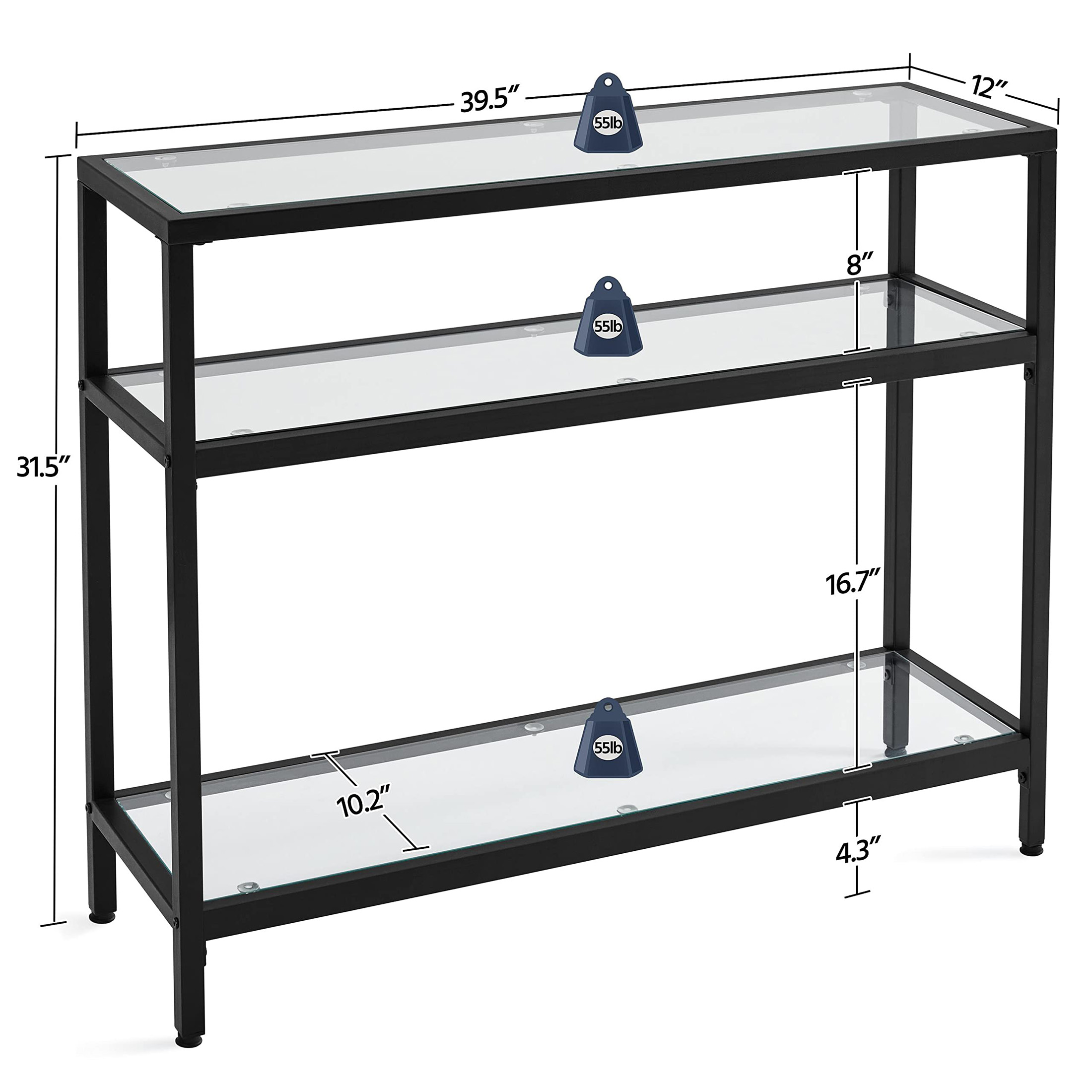Console Table, Metal Frame and - Tables ulasan dan harga
